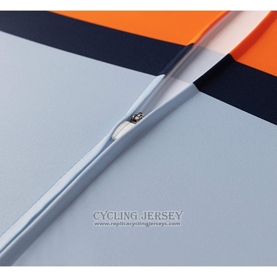 2019 Cycling Jersey La Passione Orange Blue Short Sleeve And Bib Short